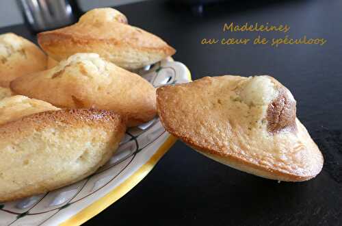 Madeleines au cœur de spéculoos – Bataille Food#107