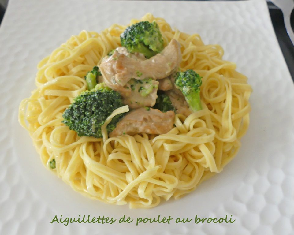 Aiguillettes de poulet au brocoli – Recettes autour d’un ingrédient #95