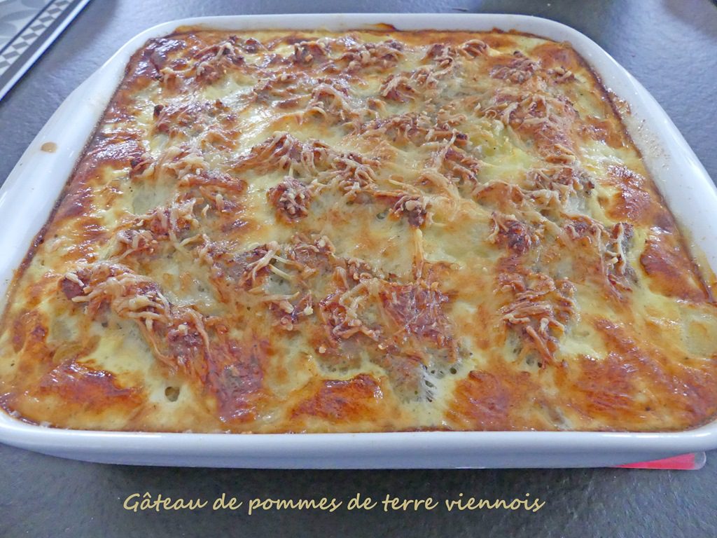 Gâteau de pommes de terre viennois