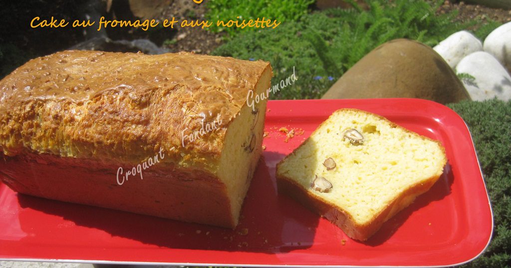 Cake au fromage et aux noisettes