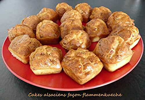 Cakes alsaciens façon flammenkueche