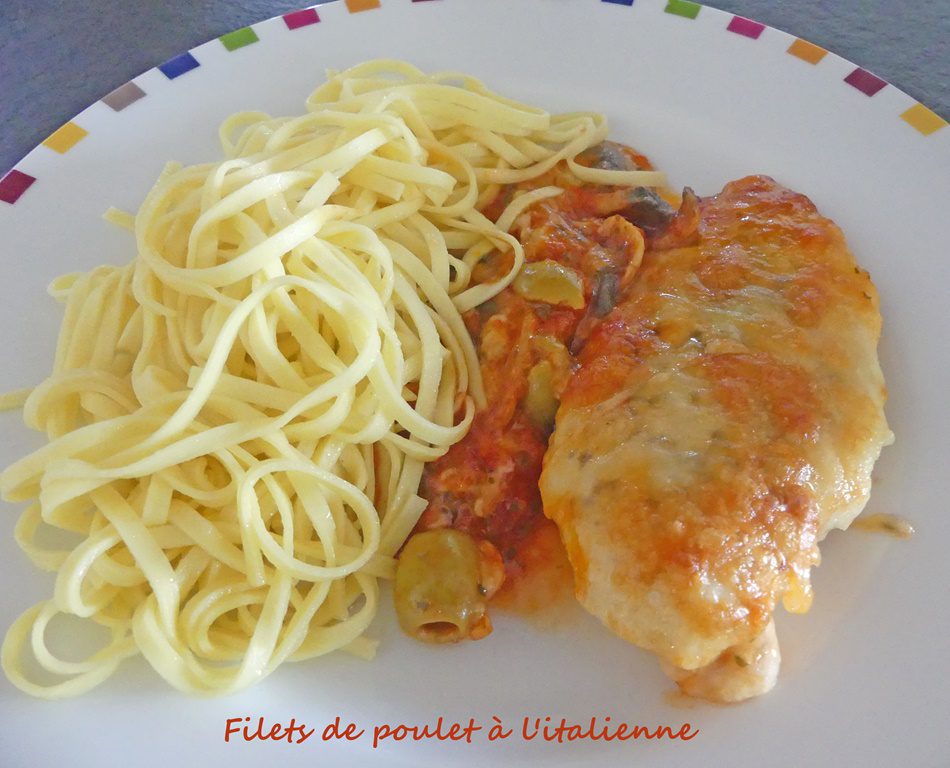 Filets de poulet à l’italienne