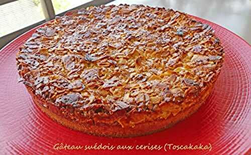 Gâteau suédois aux cerises (Toscakaka)