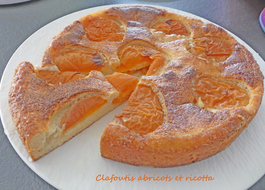 Clafoutis abricots et ricotta