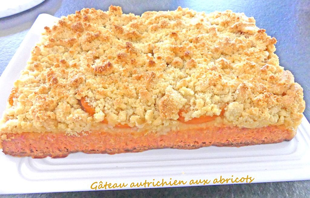 Gâteau autrichien aux abricots