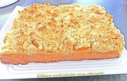 Gâteau autrichien aux abricots