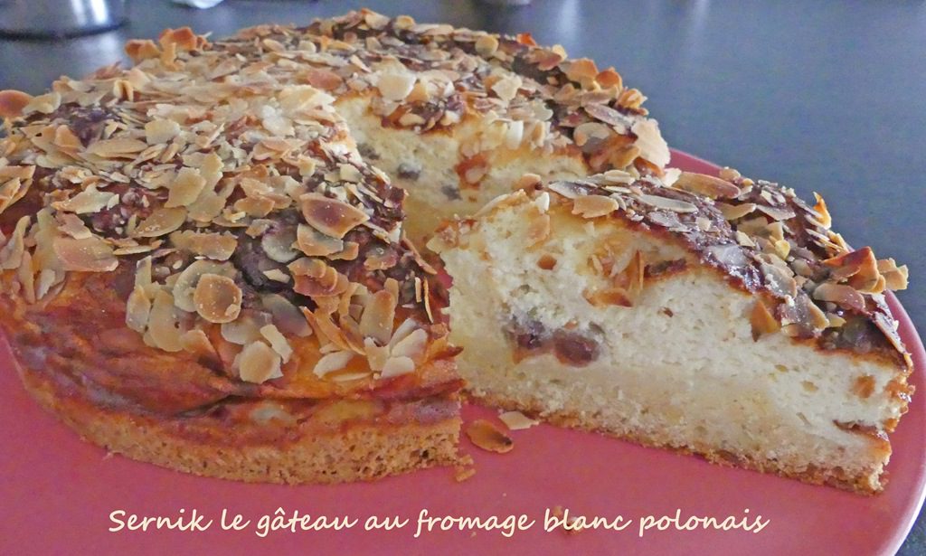 Sernik le gâteau au fromage blanc polonais