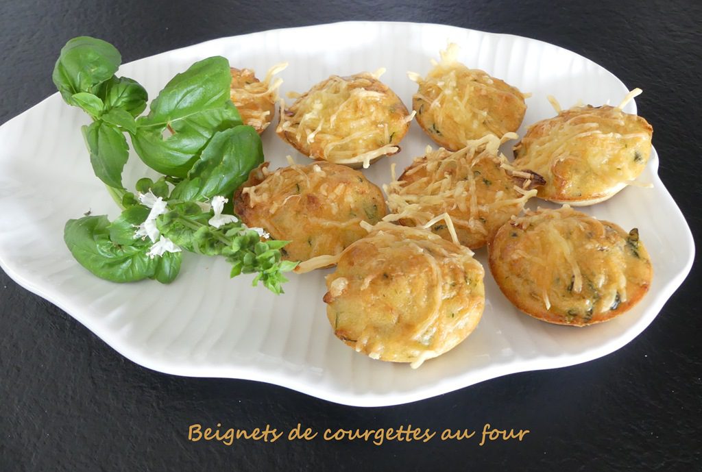 Beignets de courgettes au four