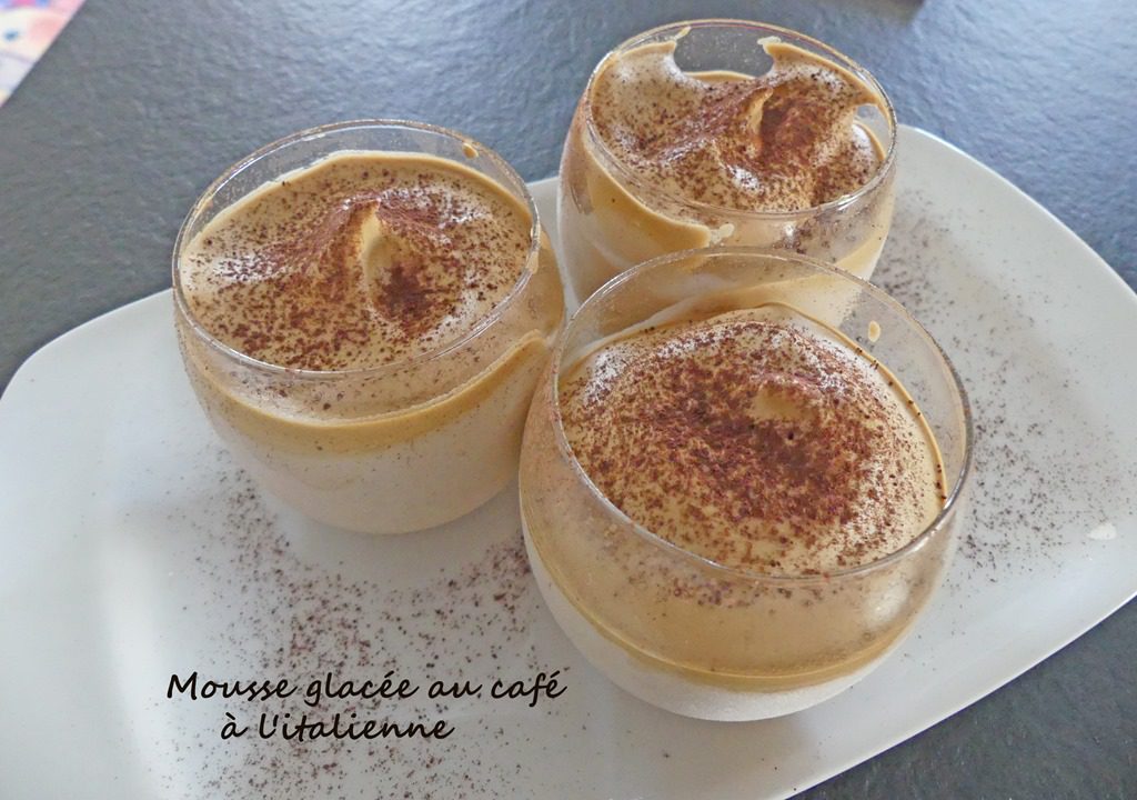 Mousse glacée au café à l’italienne