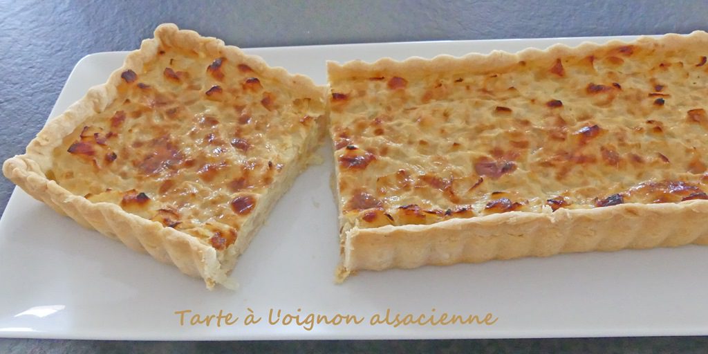 Tarte à l’oignon alsacienne