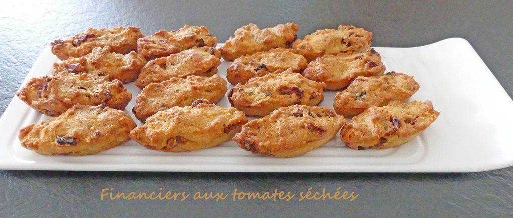 Financiers aux tomates séchées