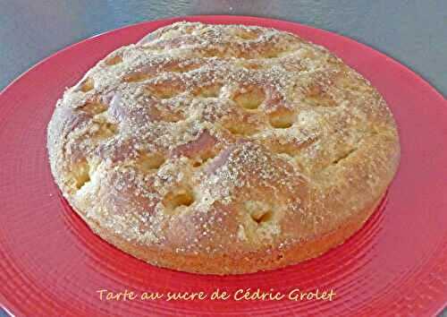 Tarte au sucre de Cédric Grolet