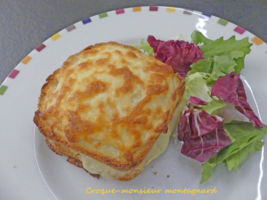 Croque-monsieur montagnard