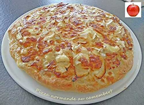Pizza normande au camembert – Foodista challenge # 106