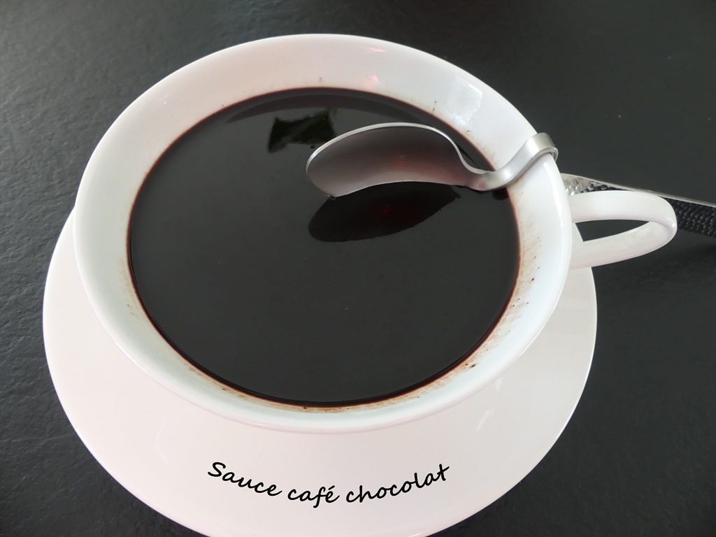 Sauce café chocolat