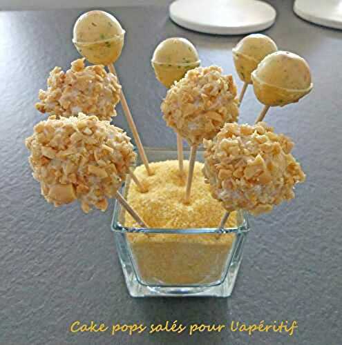 Cake pops salés pour l’apéritif – Foodista challenge # 107