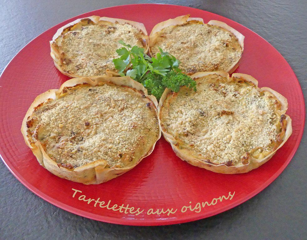 Tartelettes aux oignons