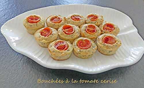 Bouchées à la tomate cerise