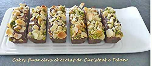 Cakes financiers chocolat de Christophe Felder  – Bataille food # 124