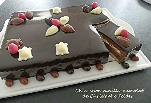 Chic-choc vanille-chocolat de Christophe Felder