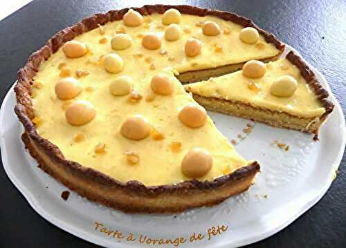 Tarte à l’orange de fête – Foodista challenge # 108