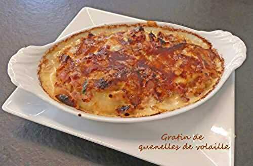 Gratin de quenelles de volaille – Bataille food # 125