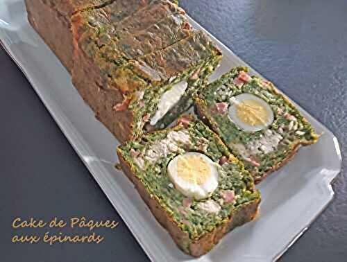 Cake de Pâques aux épinards *