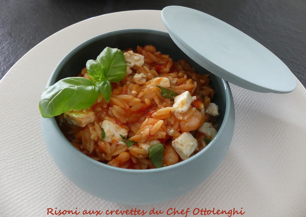 Risoni aux crevettes du Chef Ottolenghi * – Bal du livre