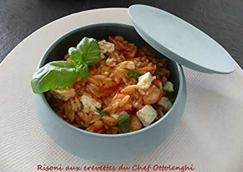 Risoni aux crevettes du Chef Ottolenghi * – Bal du livre
