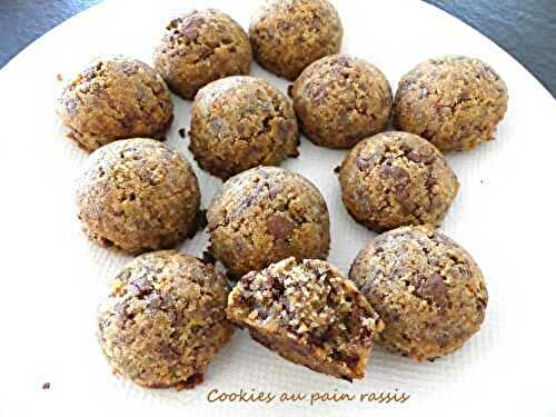 Cookies au pain rassis *-  Foodista challenge # 121