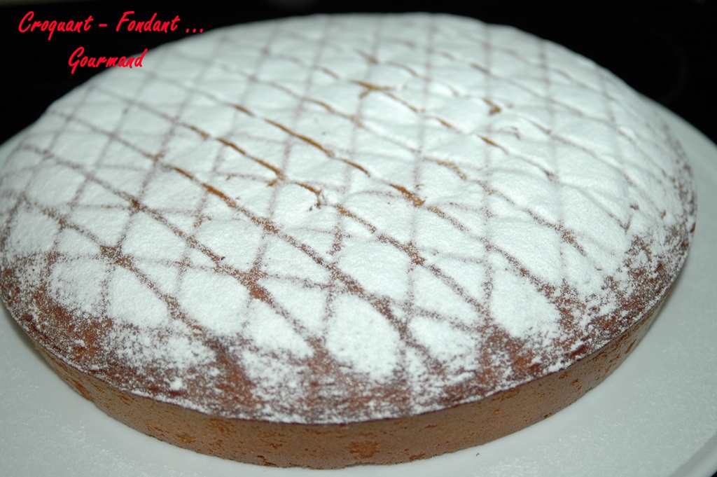 Gâteau à la vanille *