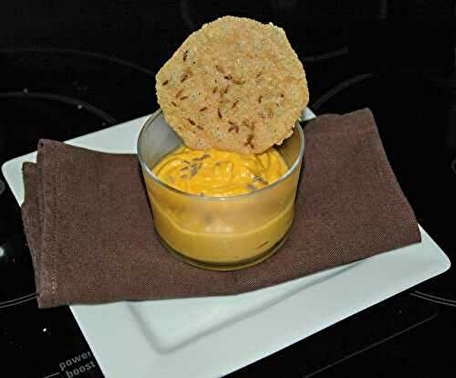 Mousse de carottes au cumin *