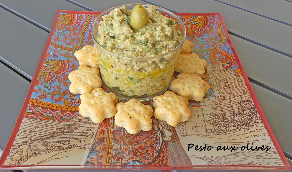 Pesto aux olives *-  Foodista challenge # 122