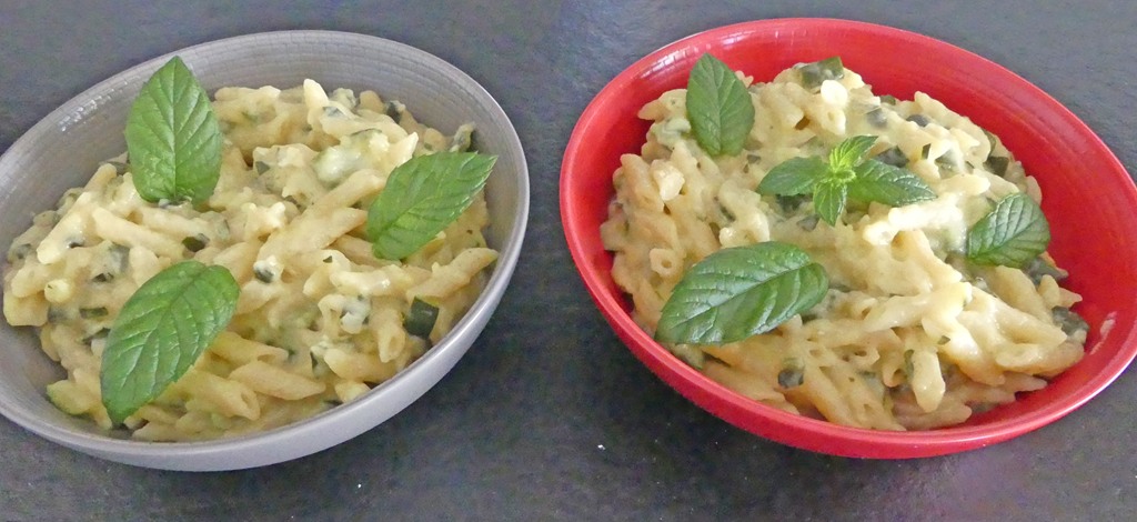 Carbonara aux courgettes *