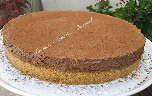 Cheesecake chocolat sans cuisson *