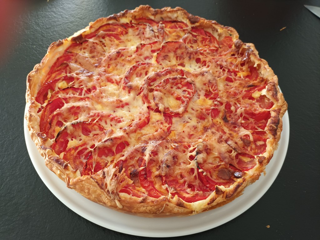 Quiche jambon tomates *