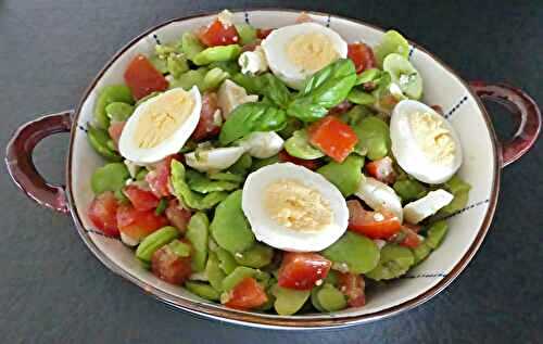 Salade de fèves à la feta * – Bal du livre 6