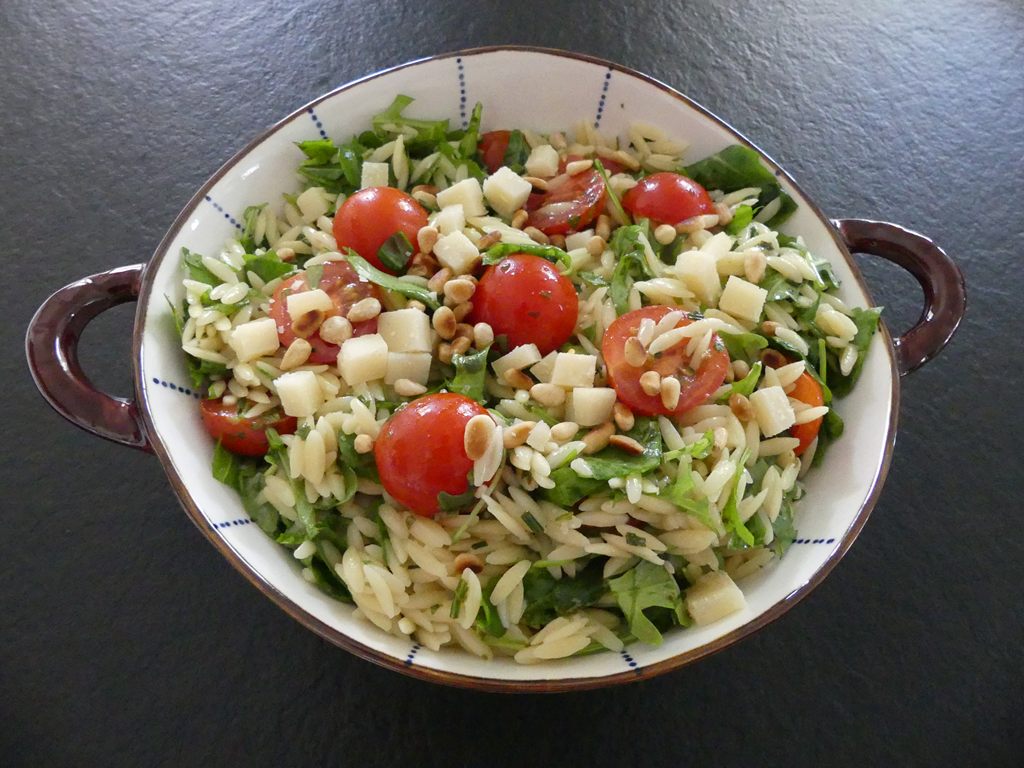 Salade fraîcheur aux risonis ou orzos *