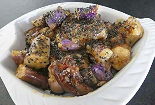 Aubergines longues façon asiatique *