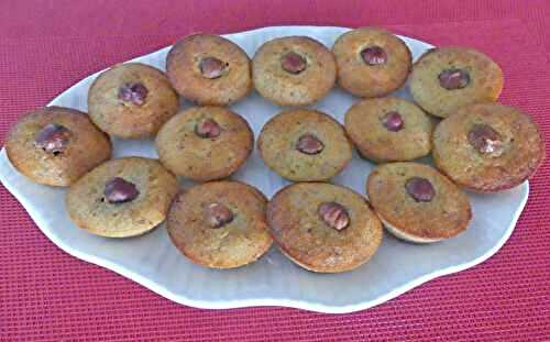 Gourmandises banane noisette * – Recettes autour d’un ingrédient # 124