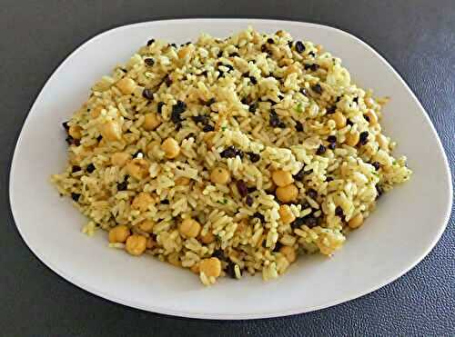 Riz épicé aux pois chiches du Chef Ottolenghi *- Bataille food # 141