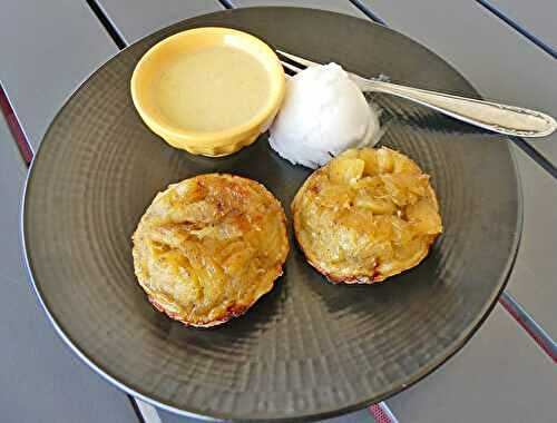 Tartes Tatin aux ananas  *