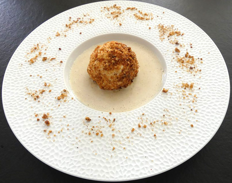 Île flottante au pralin selon Christophe Michalak *-  Foodista challenge # 126