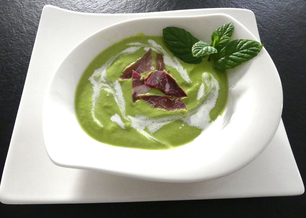 Velouté de petits pois au Cook Expert ou non *- Bal du livre 8