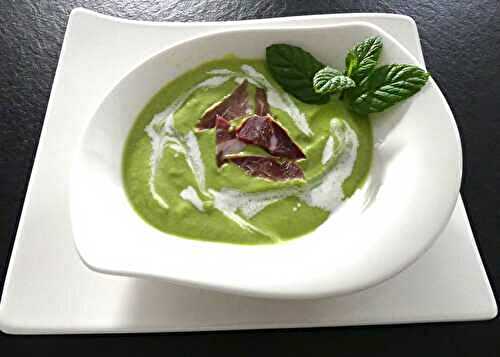 Velouté de petits pois au Cook Expert ou non *- Bal du livre 8