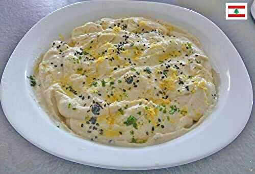 Houmous feta et citron *-  Foodista challenge # 127