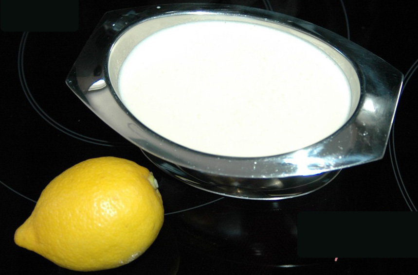 Sauce au citron *