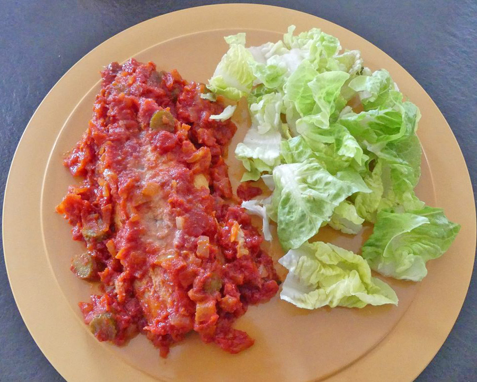 Filets de maquereau à la tomate façon escabèche *