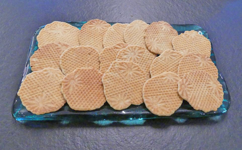 Gaufrettes ou Z’offlettes du nouvel an de Guy * – Bataille food # 145