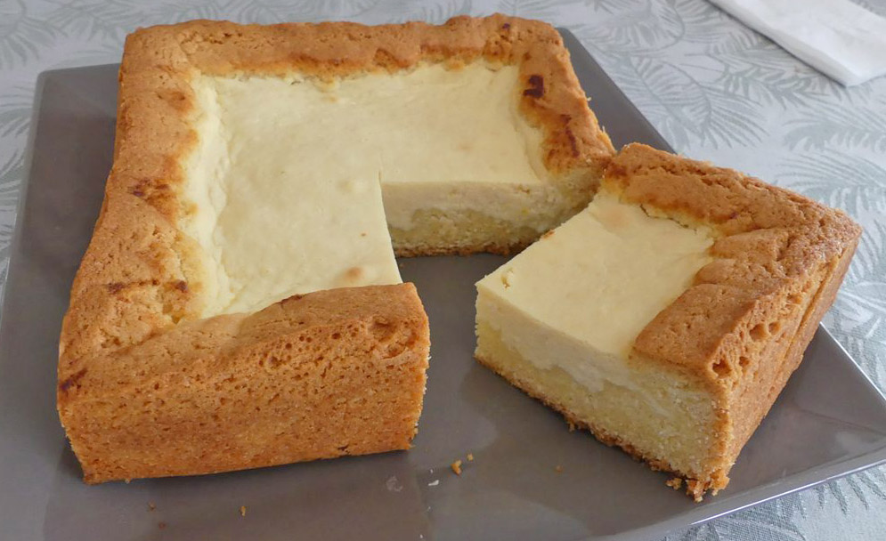 Gâteau crémeux au citron *